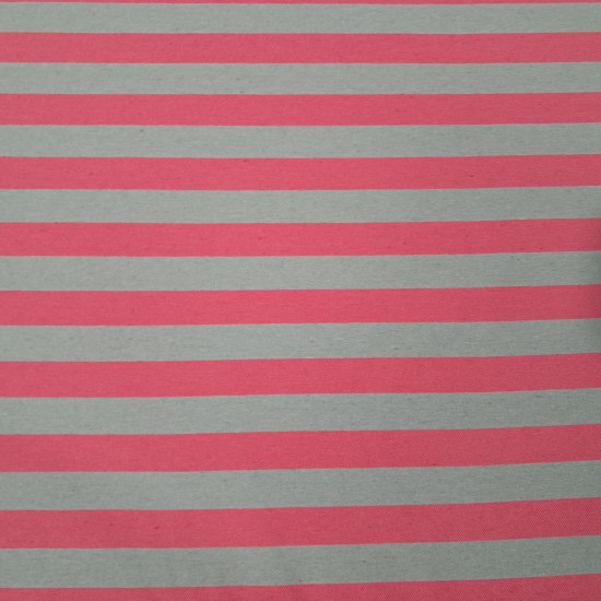 Two-tone striped twill fabric from the Estela collection