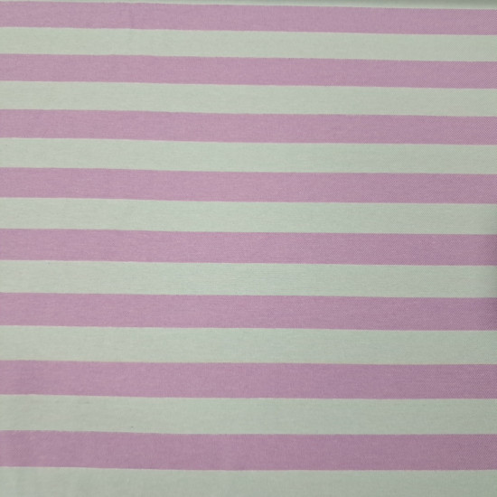Two-tone striped twill fabric from the Estela collection