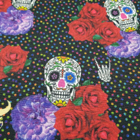 Burlington Skulls Multicolor Dots