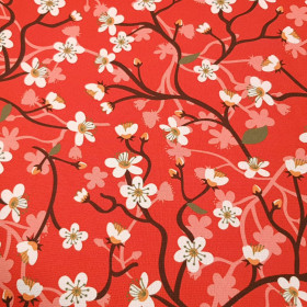 Stretch Estilo Floral Japón