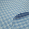 Gingham Cotton 4mm fabric - Cotton fabric with the typical gingham pattern. The size of the square is 4mm. The fabric is 145cm wide and its composition is 100% cotton.