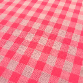 Vichy Seersucker Cuadros Neón 7mm Vichy Seersucker Cuadros Neón 7mm