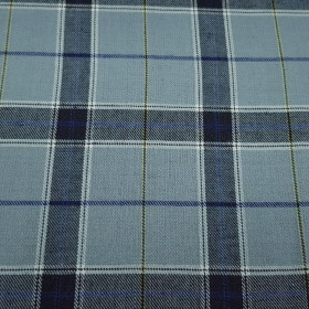 Viella Checkered Gray Blue Yellow