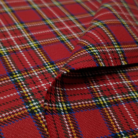 Viella Scottish Painting Drawing 14 Red