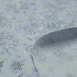 Viella Flowers Lilac Gray