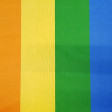 Bandera Arcoiris - Tela de bandera arcoíris por metros. La bandera es el símbolo del orgullo gay, lésbico, transexual, bisexual, intersexual (LGTBI) El ancho del tejido es de 80cm y su composición 67% polies