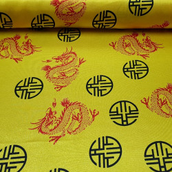 Raso Dragones Chinos Raso Dragones Chinos
