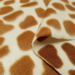 Velboa Giraffe Print