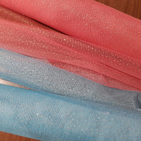 Tulle Dots Glitter Stell