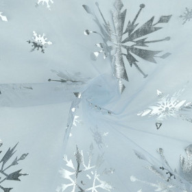 Organza Snowflakes Foil SK