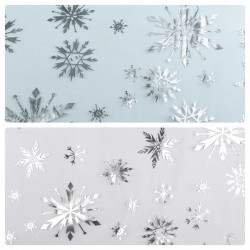 Organza Snowflakes Foil SK