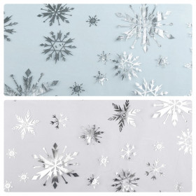 Organza Snowflakes Foil SK