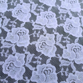 Blonda Elástica Rosas Blonda Elástica Rosas