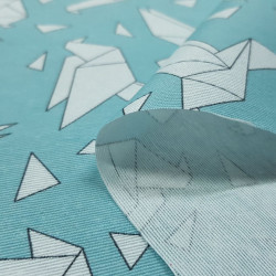 Loneta Pájaros Origami Loneta Pájaros Origami