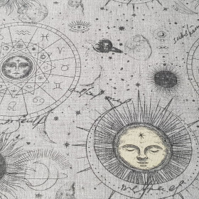 Canvas Astral Suns Zodiac