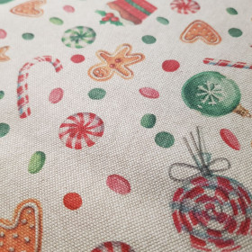 Cotton Canvas Christmas Gingerbread Cookies