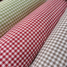 Canvas Gingham Checks Small