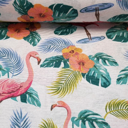 Loneta Flamencos Loneta Flamencos