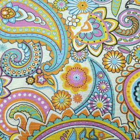 Loneta Cachemir Llamativo