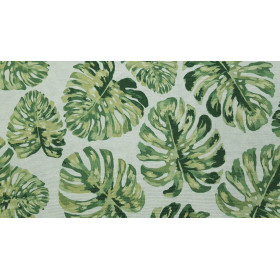 Canvas Monstera Leaves