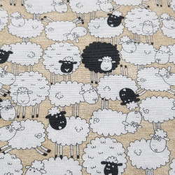 Canvas Black Sheep