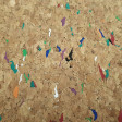 Cork Colors fabric - Cork fabric coloured widely used in technical crafts to make bags, wallets, decorations in florists... It is a thin fabric and on top a layer of flexible and manageable cork, making it an easy fabric to cut and sew.