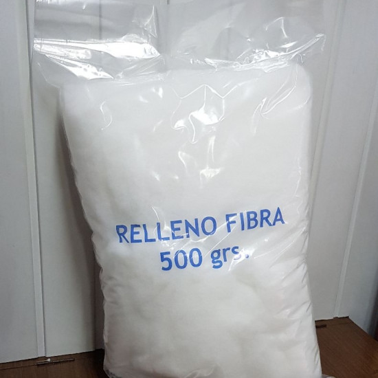 Floca Relleno - Floca relleno de fibra. Se usa mucho en el relleno de cojines, muñecos, almohadas... Puedes elegir bolsas de 50g, 100g, 500g y 1kg