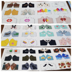 Algodón Mascarillas Impresas