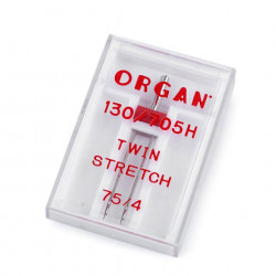 Twin Stretch Needle 75/4 Organ