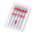 Universal Organ Machine Needles - Blister of 5 universal needles from the Japanese brand Organ, to sew most fabrics and materials. Organ needles are suitable for the vast majority of household sewing machines. The blister includes 5 needles of th