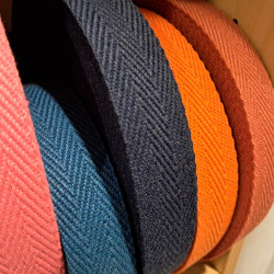 Cotton Herringbone Webbing 30mm