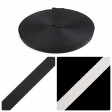 Strap Polypropylene 10mm fabric - Polypropylene tape or strap, used mainly in the manufacture of backpacks, bags, upholstered furniture strings, chairs... It can also be used as a component or complement to outdoor clothing.