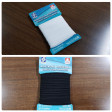 Elastic Cord Masks 2.5mm Blister fabric - Soft elastic cord for masks, presented in blister with a length of 5 meters approx. Its diameter is 2.5mm. The composition of this cord is 80% polyamide - 20% elastane.