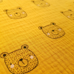 Doble Gasa Ositos Caras