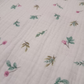 Doble Gasa Ramas Hojas