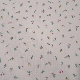 Doble Gasa Ramas Hojas