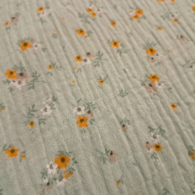 Double gauze flowers spring