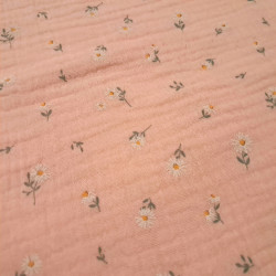 Double Gauze Flowers Daisies