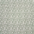 Double Gauze Animal Print fabric - Double gauze or two-layer muslin cotton fabric with green animal print designs on a white background. The fabric is 135cm wide and is made from 100% cotton.