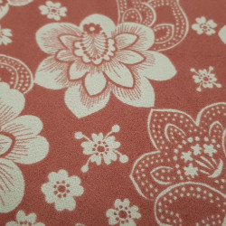 OUTLET Crepe Flowers Vintage Red