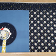 Cotton Jersey Panel Giraffe Astronaut fabric - Cotton jersey panel designed by BIPP Design® in which there are 3 designs in the same piece with drawings of astronaut and star giraffes.