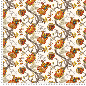 Canvas Flowers Vintage Cashmere Canvas Flowers Vintage Cashmere