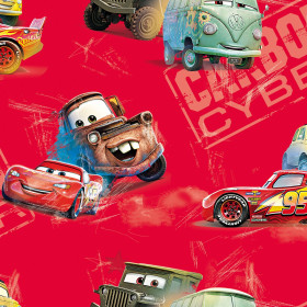 Algodón Disney Cars Mosaico