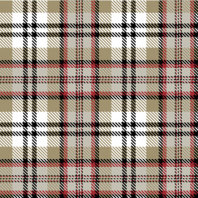 Polar Coralina Cuadro Escocés Beige Polar Coralina Cuadro Escocés Beige