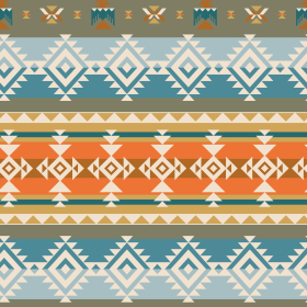 Coral Fleece Geometric Shapes