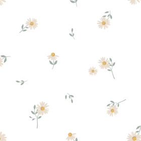 Double Gauze Flowers Daisies