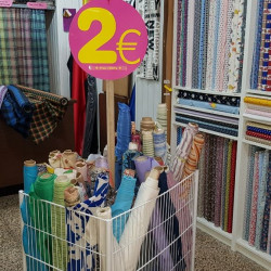 Tela 2Euros metro "Sorpresa" Tela 2Euros metro "Sorpresa"