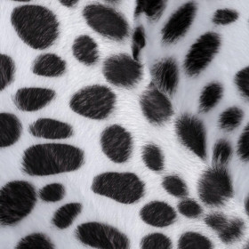 Velboa Dalmatian Print