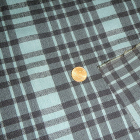 Muslin Checkered Petrol