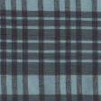 Muslin Checkered Petrol fabric - Bambula fabric printed with plaid and striped patterns. The fabric is 80cm wide and its composition 100% cotton.